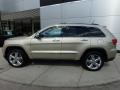 2012 White Gold Metallic Jeep Grand Cherokee Overland 4x4  photo #2