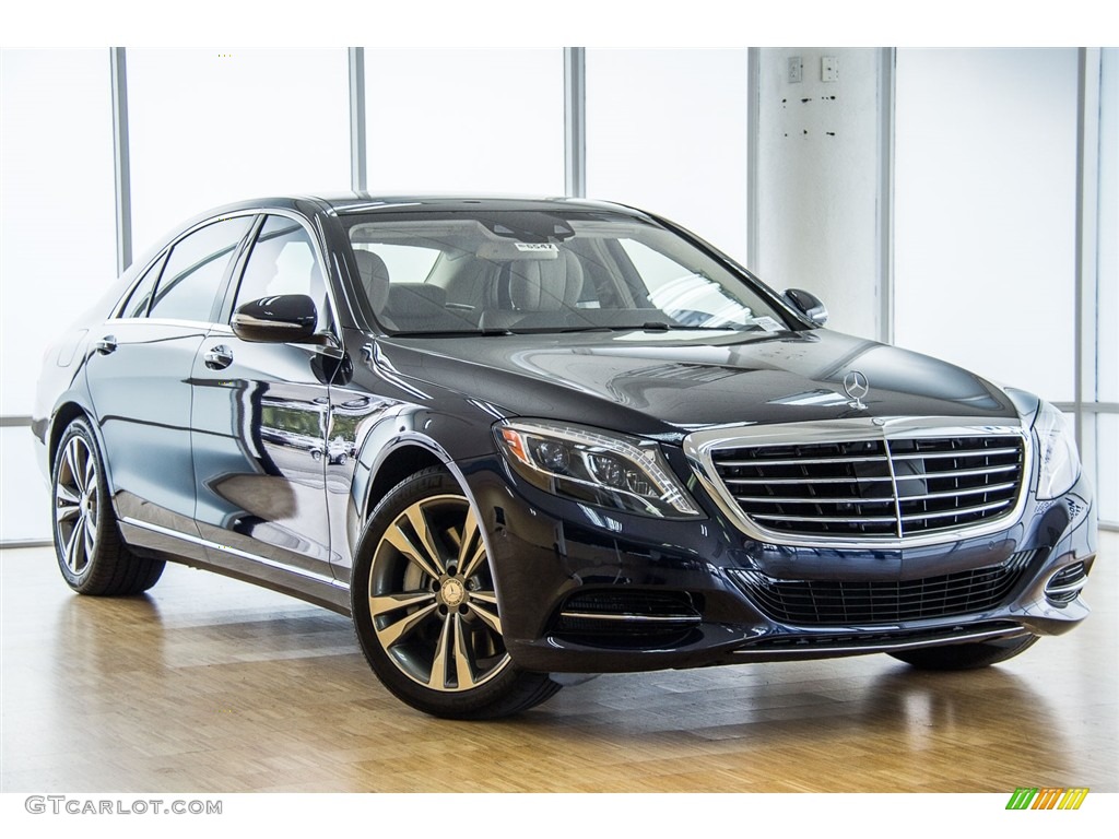 Lunar Blue Metallic 2016 Mercedes-Benz S 550 Sedan Exterior Photo #112810823