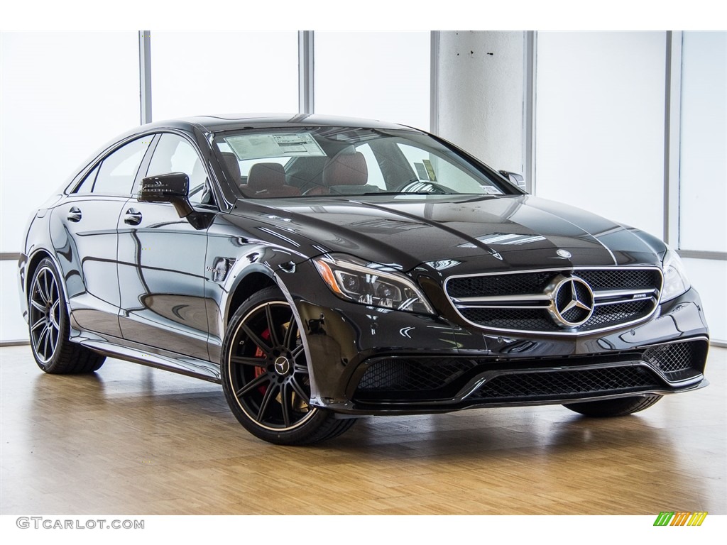 2016 CLS AMG 63 S 4Matic Coupe - Obsidian Black Metallic / designo Classic Red/Black photo #12