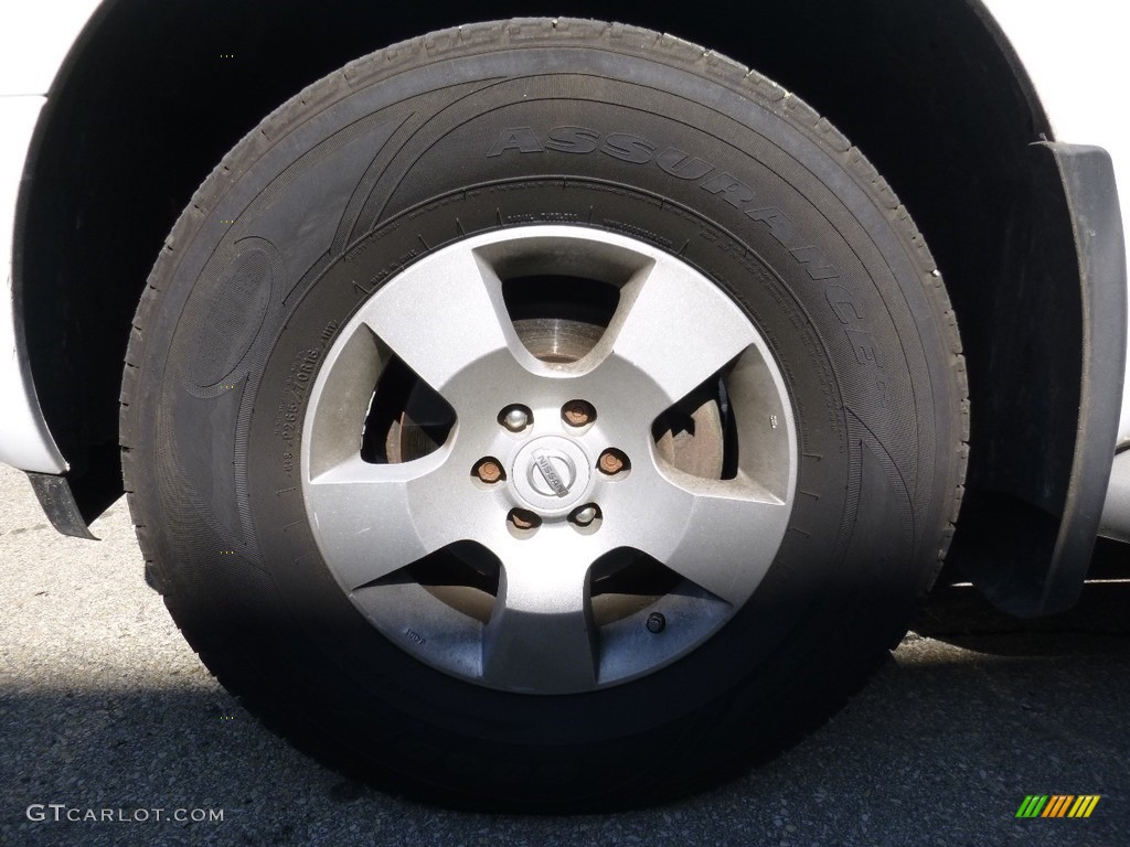 2007 Pathfinder LE 4x4 - Avalanche White / Desert photo #9