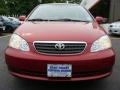 2006 Impulse Red Pearl Toyota Corolla LE  photo #2