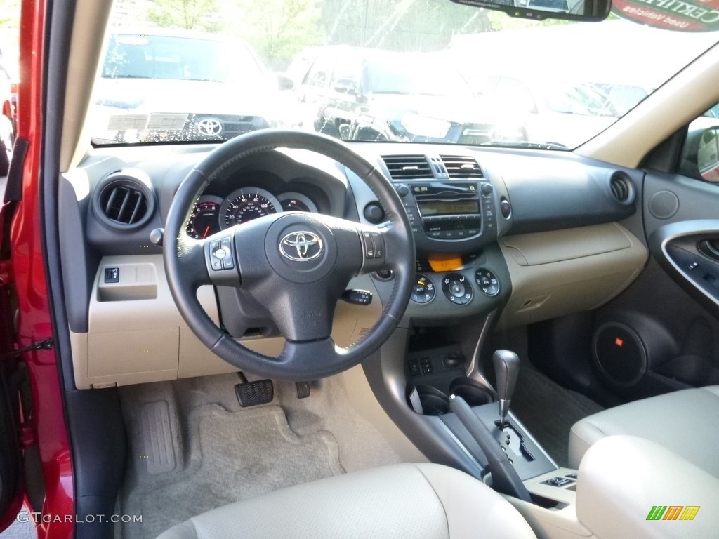 2011 RAV4 Limited - Barcelona Red Metallic / Sand Beige photo #7