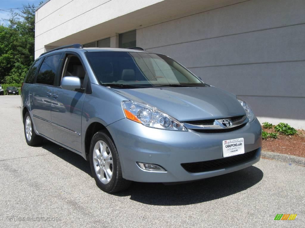 Blue Mirage Metallic Toyota Sienna