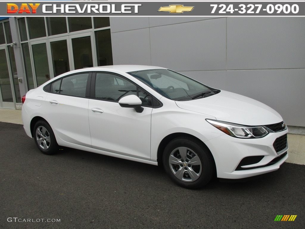 Summit White Chevrolet Cruze