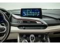 2016 BMW i8 Gigia Ivory White Full Perforated Leather Interior Controls Photo