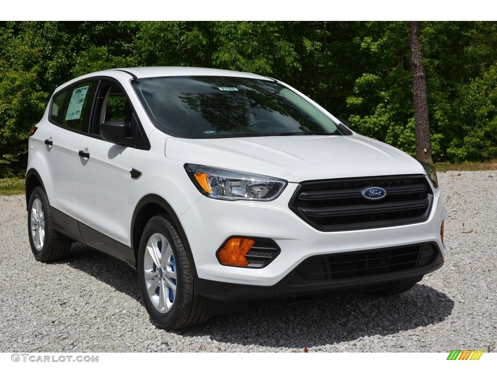 2017 Escape S - Oxford White / Charcoal Black photo #1