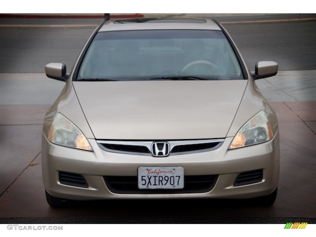 2007 Accord EX-L Sedan - Desert Mist Metallic / Ivory photo #7