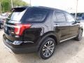 2016 Shadow Black Ford Explorer Platinum 4WD  photo #2