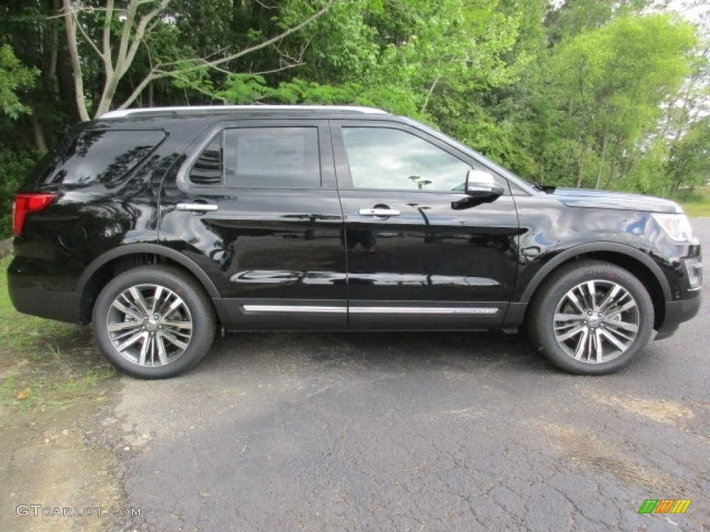 2016 Explorer Platinum 4WD - Shadow Black / Platinum Medium Soft Ceramic Nirvana Leather photo #2