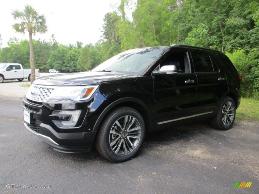 2016 Explorer Platinum 4WD - Shadow Black / Platinum Medium Soft Ceramic Nirvana Leather photo #7
