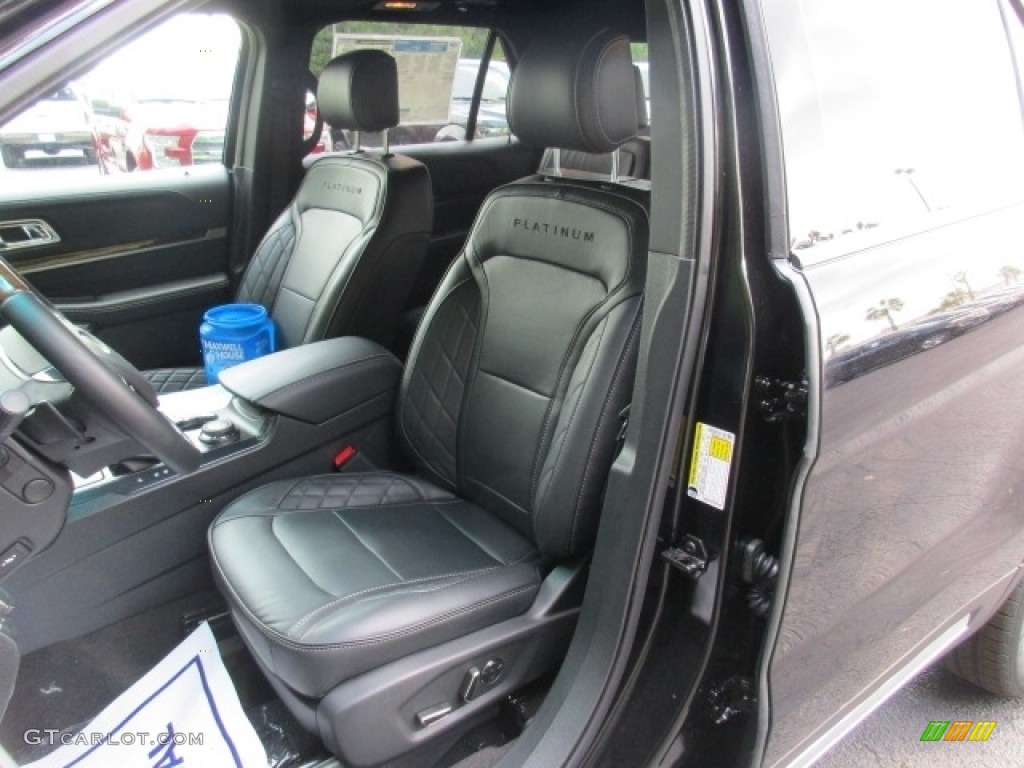 2016 Explorer Platinum 4WD - Shadow Black / Platinum Medium Soft Ceramic Nirvana Leather photo #14