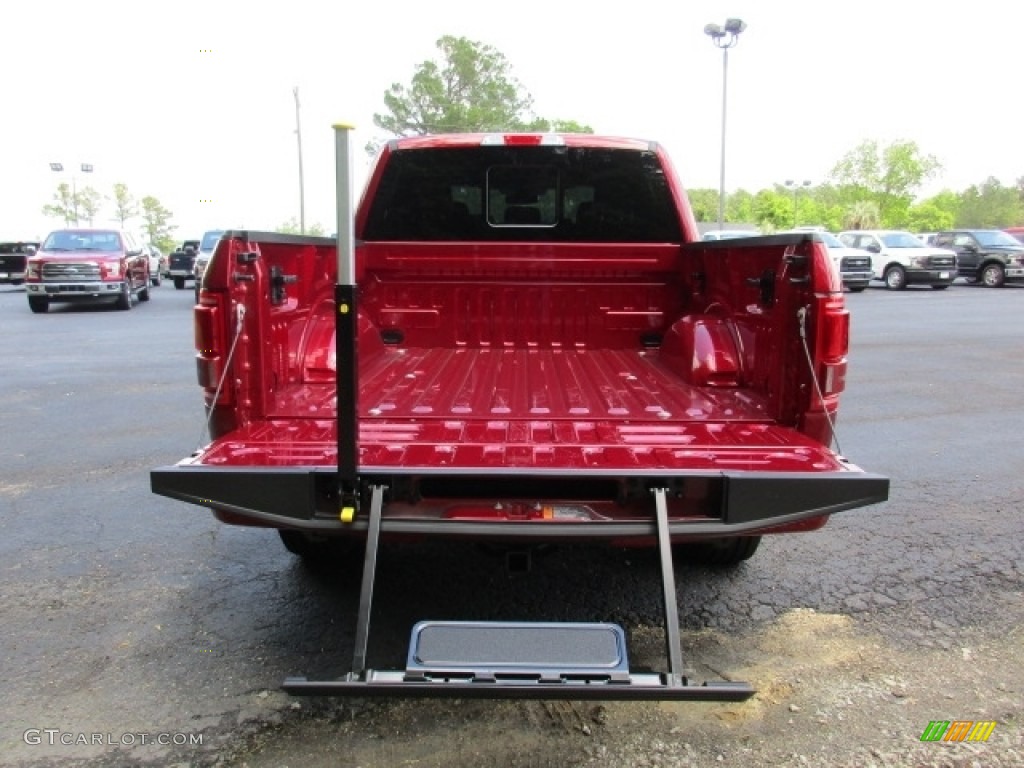 2016 F150 Platinum SuperCrew - Ruby Red / Platinum Brunello photo #11