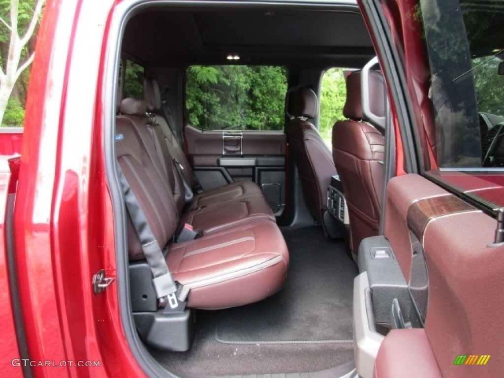 2016 F150 Platinum SuperCrew - Ruby Red / Platinum Brunello photo #16