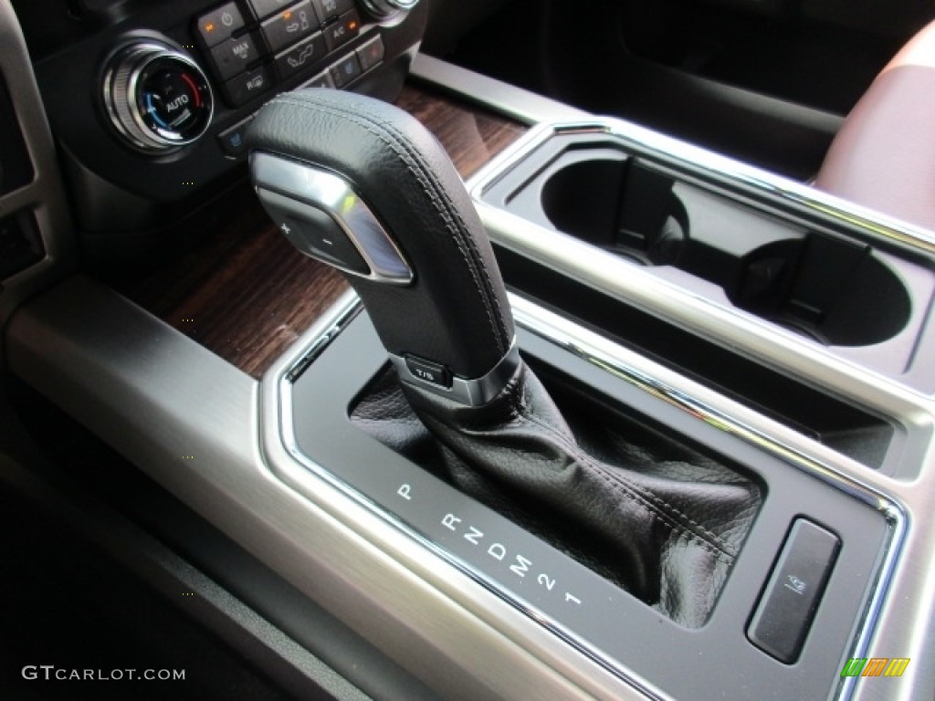 2016 F150 Platinum SuperCrew - Ruby Red / Platinum Brunello photo #24