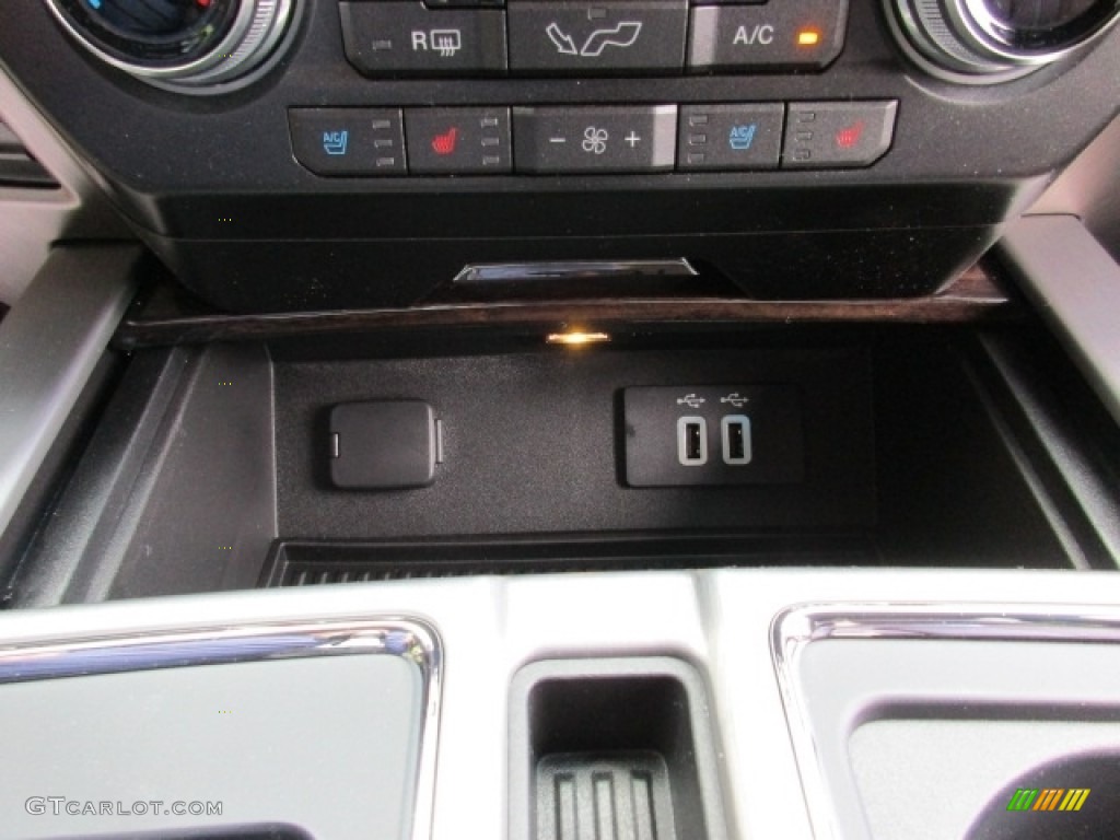 2016 F150 Platinum SuperCrew - Ruby Red / Platinum Brunello photo #26