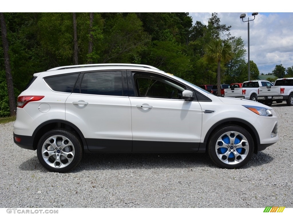 2016 Escape Titanium - White Platinum Metallic / Medium Light Stone photo #2