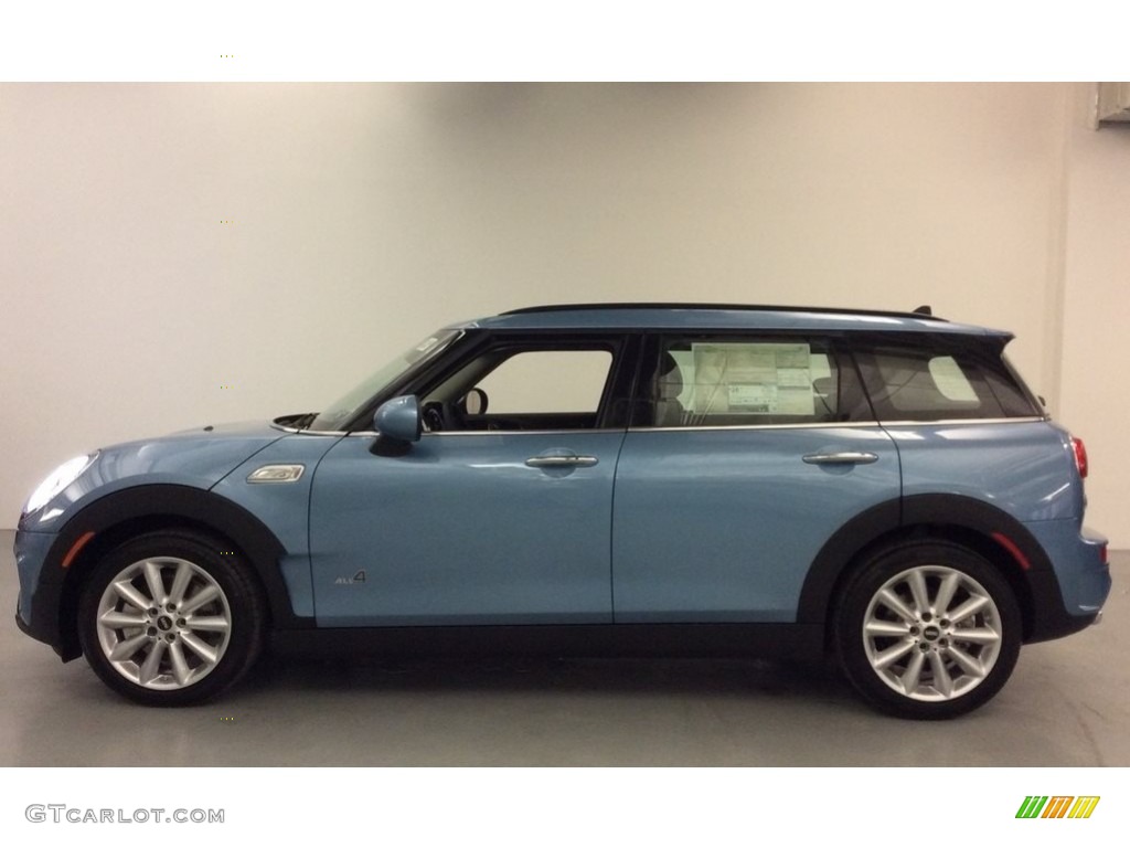 Digital Blue Metallic 2017 Mini Clubman Cooper S ALL4 Exterior Photo #112829315