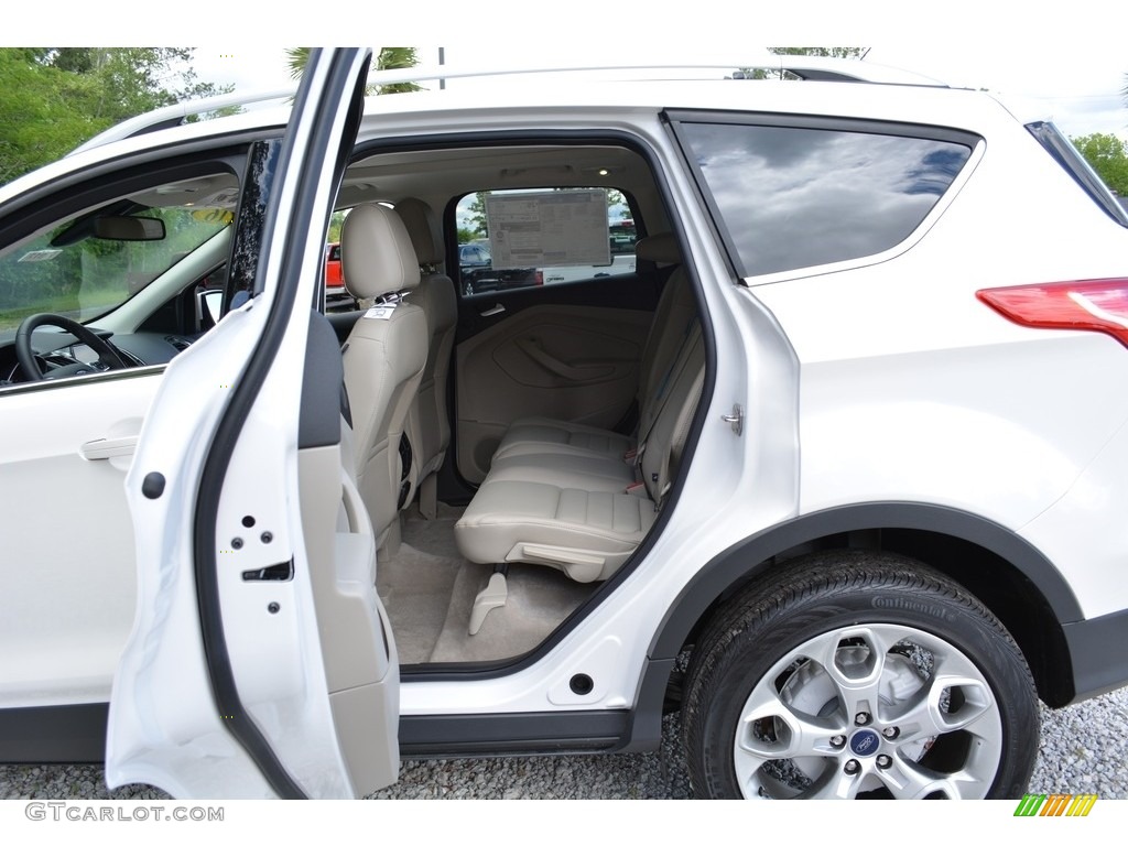 2016 Escape Titanium - White Platinum Metallic / Medium Light Stone photo #17