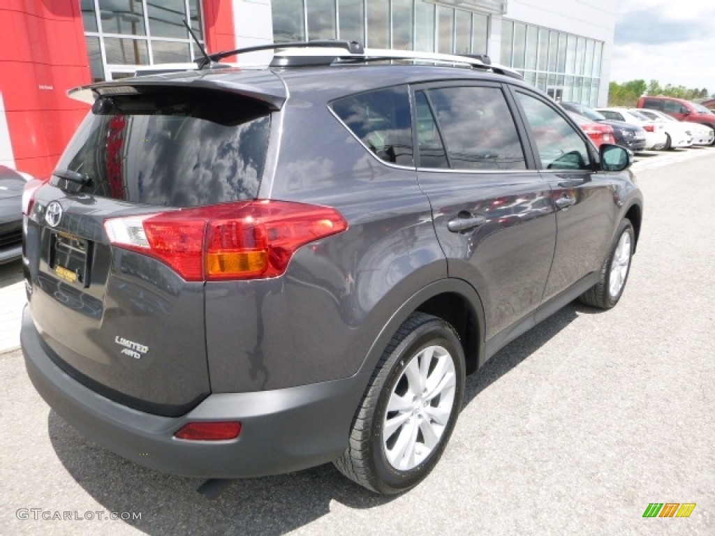 2014 RAV4 Limited AWD - Magnetic Gray Metallic / Black photo #8