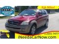 Ruby Red Metallic 2003 Kia Sorento LX