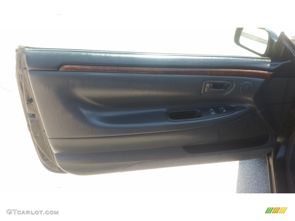 2001 Solara SE Coupe - Black Sand Pearl / Charcoal photo #12