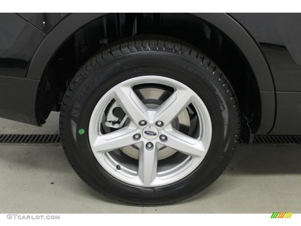 2016 Explorer XLT 4WD - Shadow Black / Ebony Black photo #7