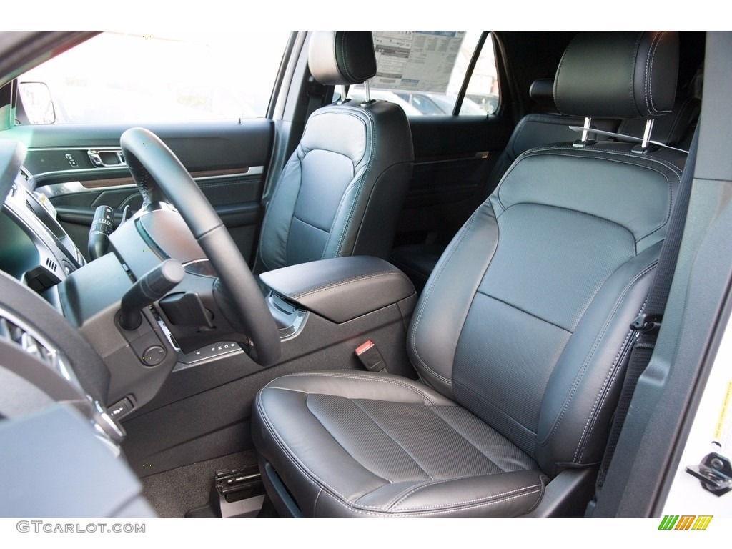 2016 Explorer Limited 4WD - Oxford White / Ebony Black photo #6