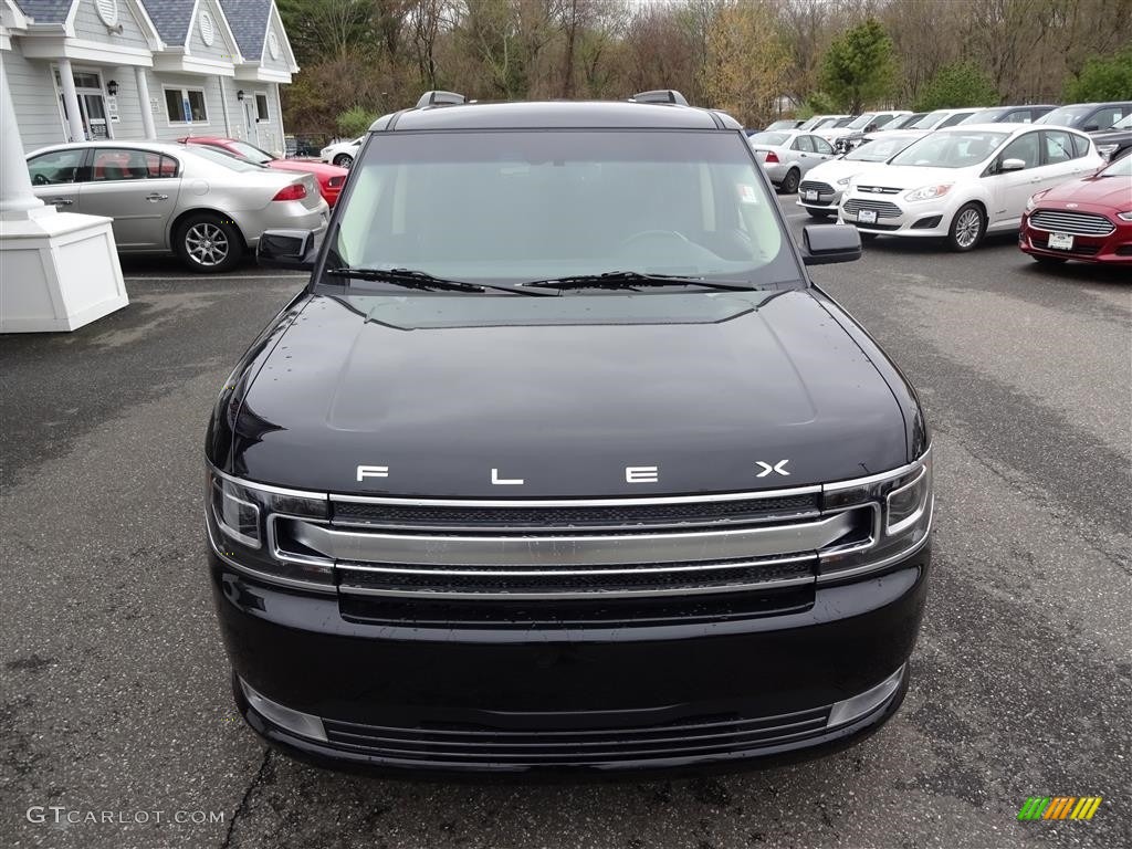 2016 Flex Limited AWD - Shadow Black / Charcoal Black photo #2