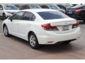 Taffeta White - Civic LX Sedan Photo No. 2