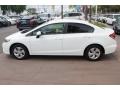 Taffeta White - Civic LX Sedan Photo No. 9