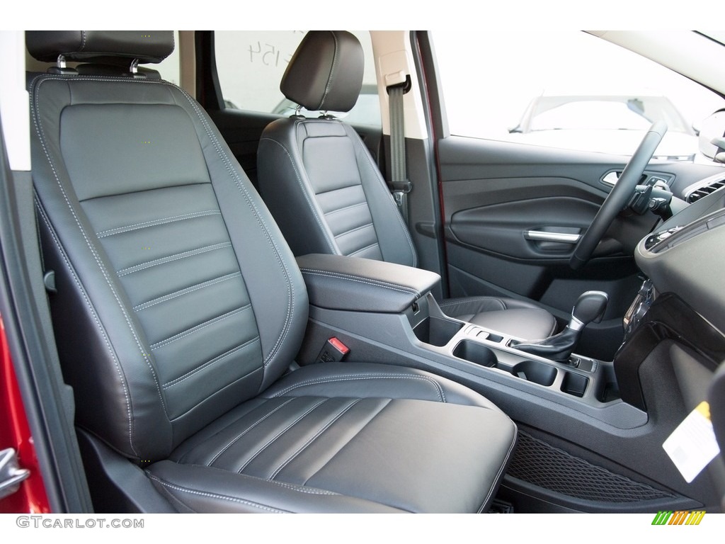 2017 Ford Escape Titanium 4WD Front Seat Photo #112839786