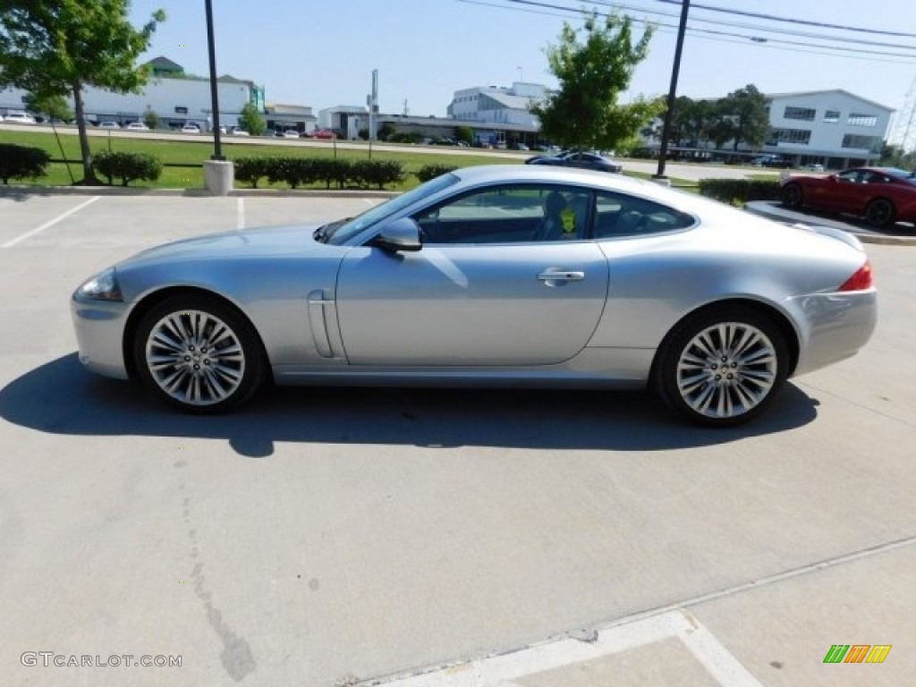 2010 XK XK Coupe - Liquid Silver Metallic / Ivory photo #10