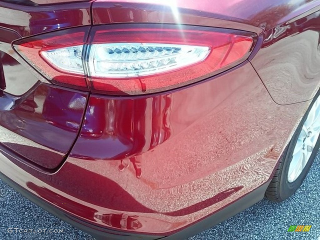2016 Fusion S - Ruby Red Metallic / Medium Earth Gray photo #12