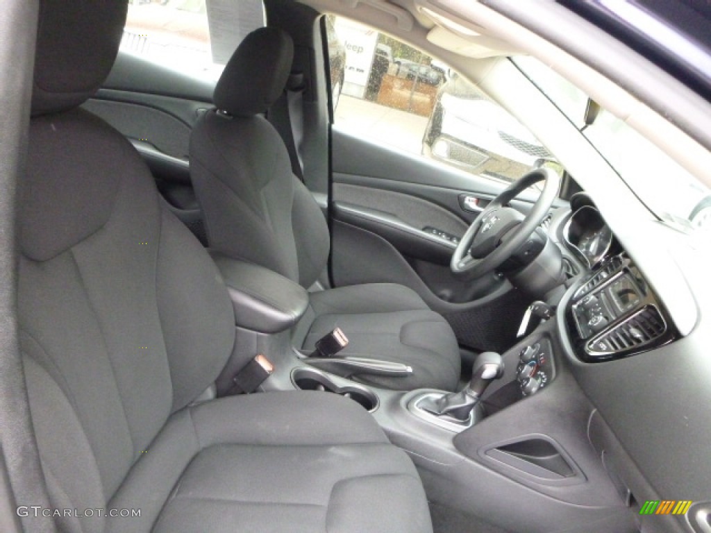 2013 Dart SE - True Blue Pearl Coat / Black photo #5
