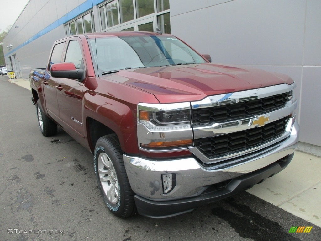 2016 Silverado 1500 LT Crew Cab 4x4 - Siren Red Tintcoat / Jet Black photo #10