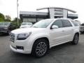 2013 White Diamond Tricoat GMC Acadia Denali AWD  photo #1