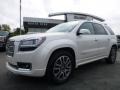 2013 White Diamond Tricoat GMC Acadia Denali AWD  photo #2