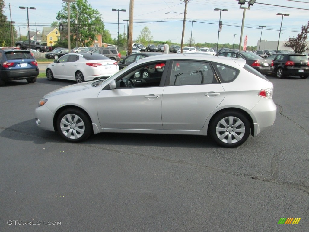 2011 Impreza 2.5i Wagon - Spark Silver Metallic / Carbon Black photo #9