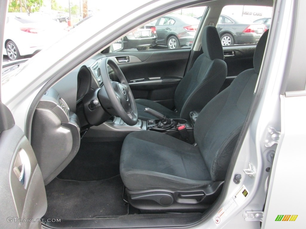 2011 Impreza 2.5i Wagon - Spark Silver Metallic / Carbon Black photo #12