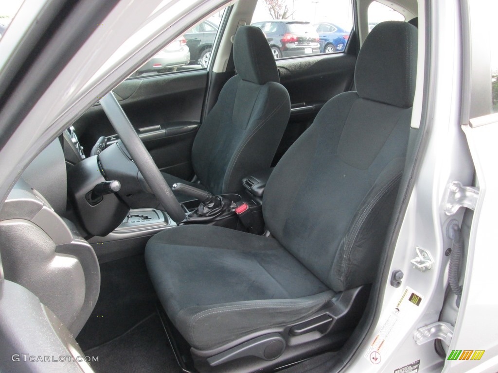2011 Impreza 2.5i Wagon - Spark Silver Metallic / Carbon Black photo #15