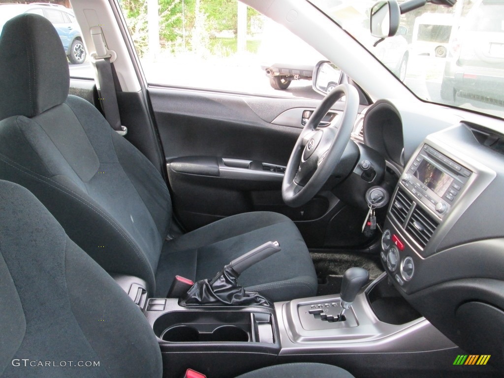 2011 Impreza 2.5i Wagon - Spark Silver Metallic / Carbon Black photo #16