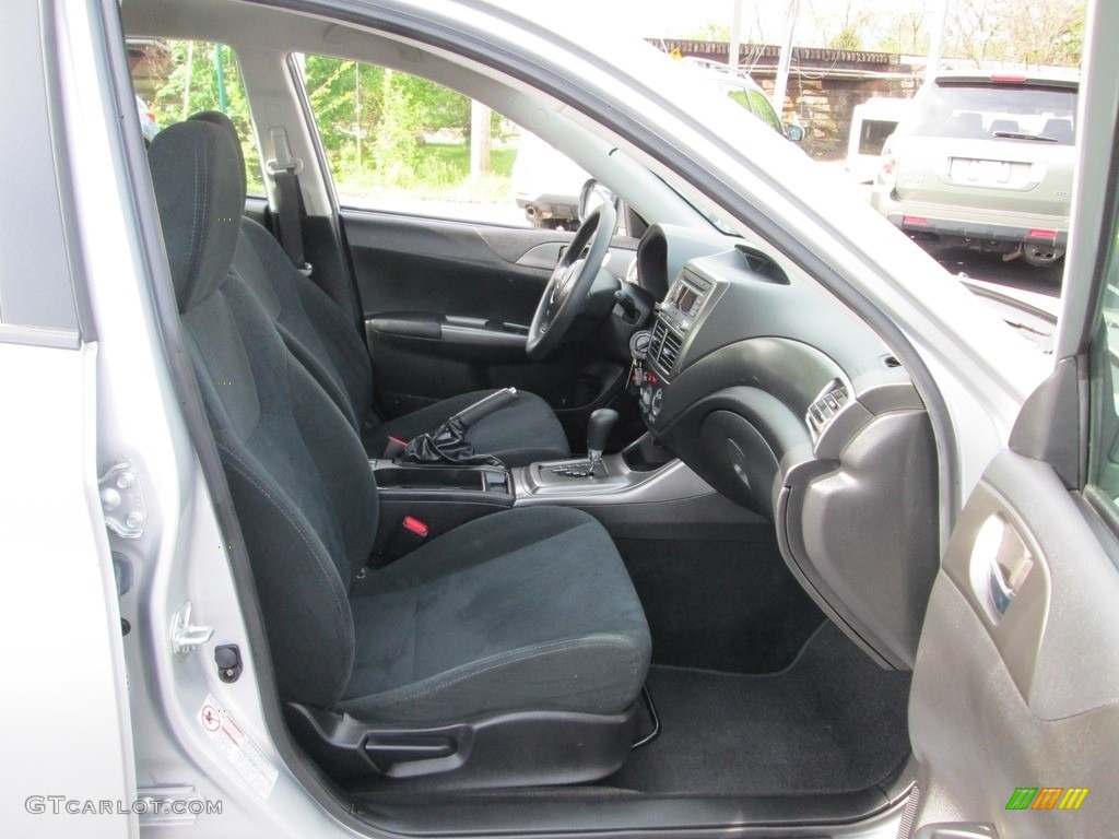 2011 Impreza 2.5i Wagon - Spark Silver Metallic / Carbon Black photo #17