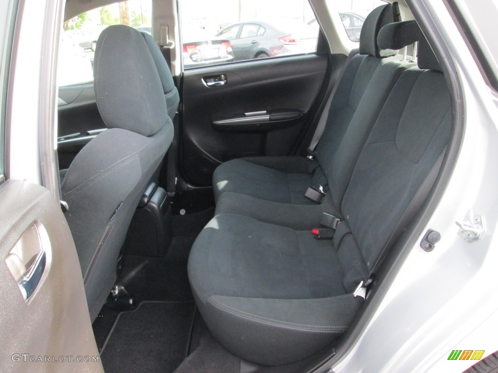 2011 Impreza 2.5i Wagon - Spark Silver Metallic / Carbon Black photo #20