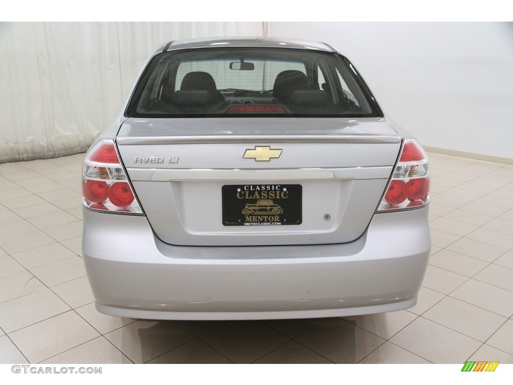 2010 Aveo LT Sedan - Cosmic Silver / Charcoal photo #15