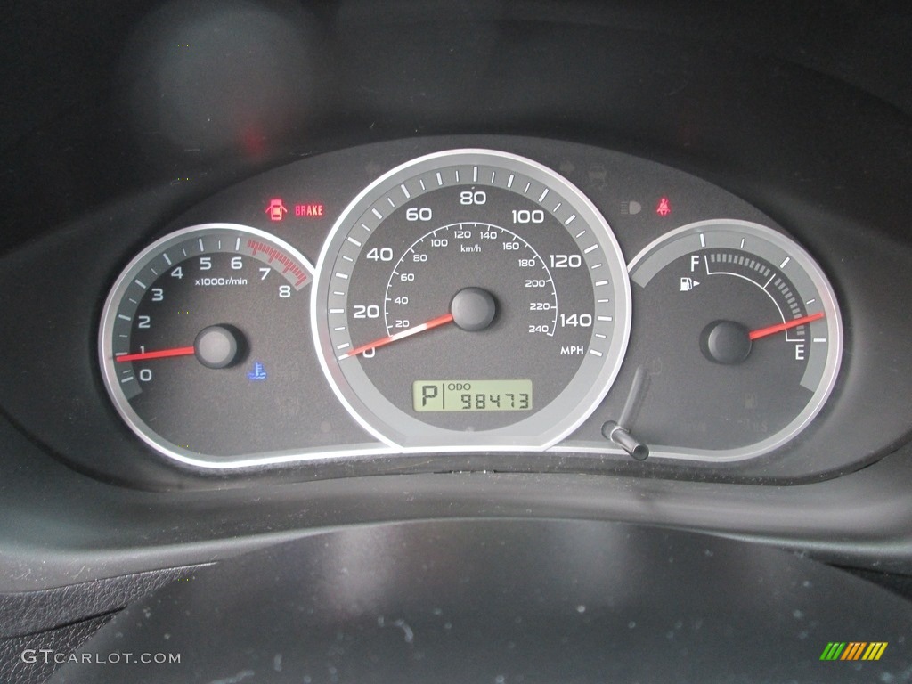 2011 Impreza 2.5i Wagon - Spark Silver Metallic / Carbon Black photo #26