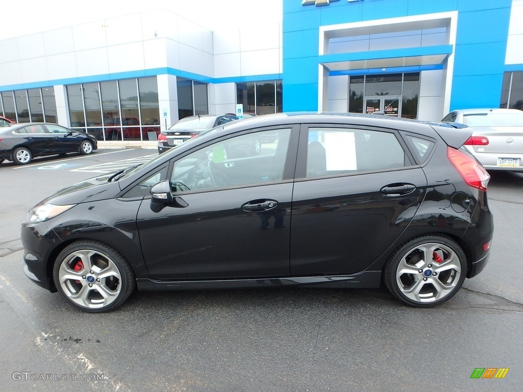 Tuxedo Black Metallic 2015 Ford Fiesta ST Hatchback Exterior Photo #112849391