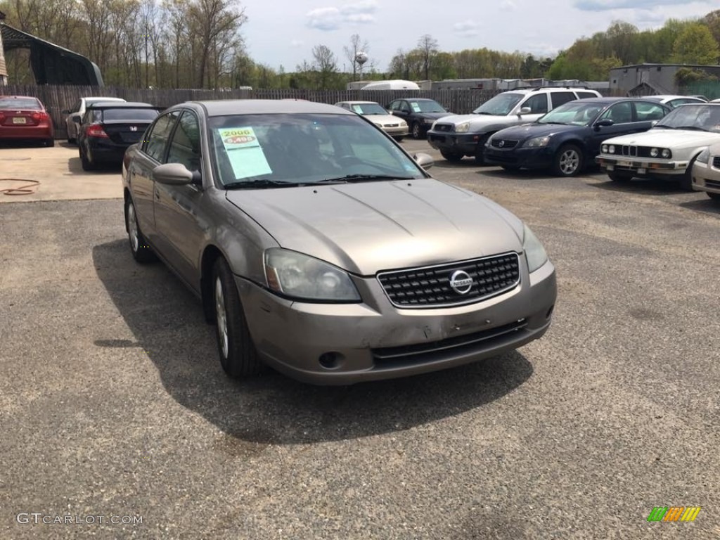 2006 Altima 2.5 S - Smoke Metallic / Blond photo #7