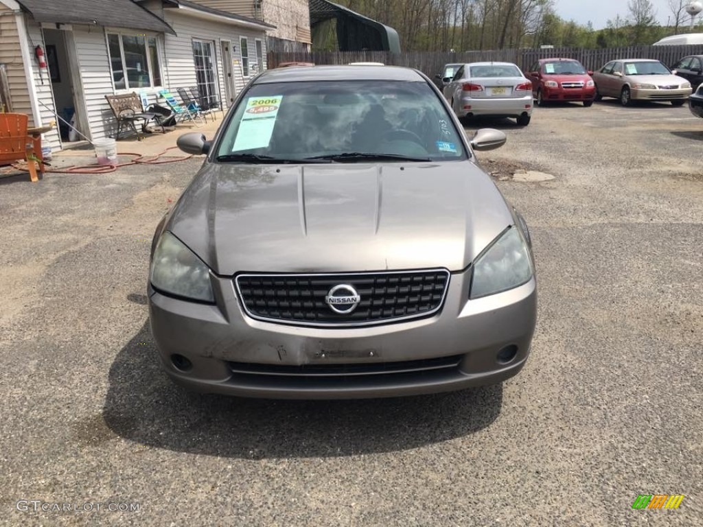 2006 Altima 2.5 S - Smoke Metallic / Blond photo #8