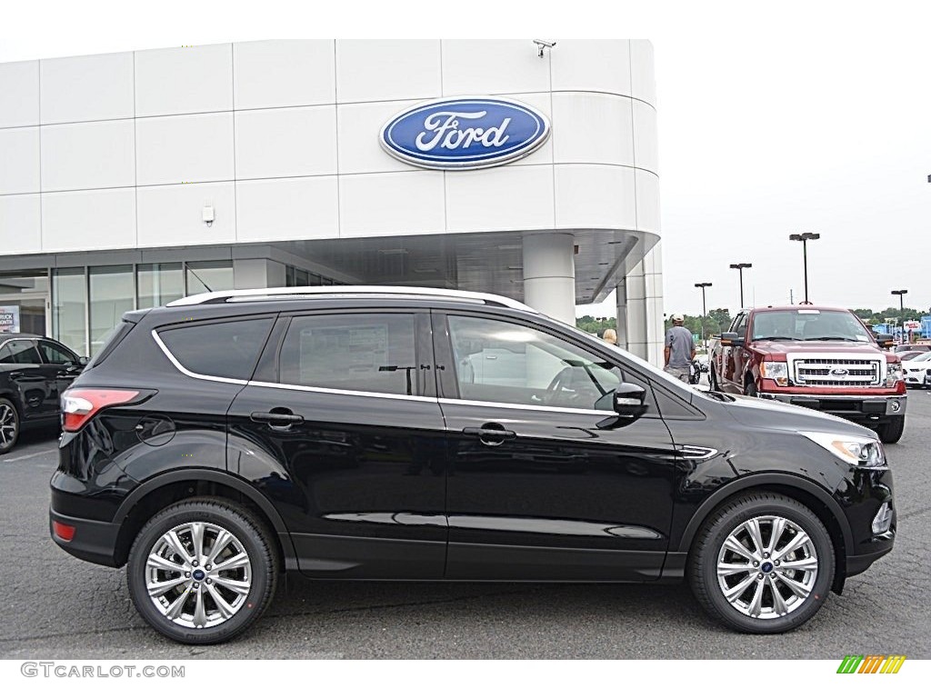 Shadow Black 2017 Ford Escape Titanium Exterior Photo #112854755