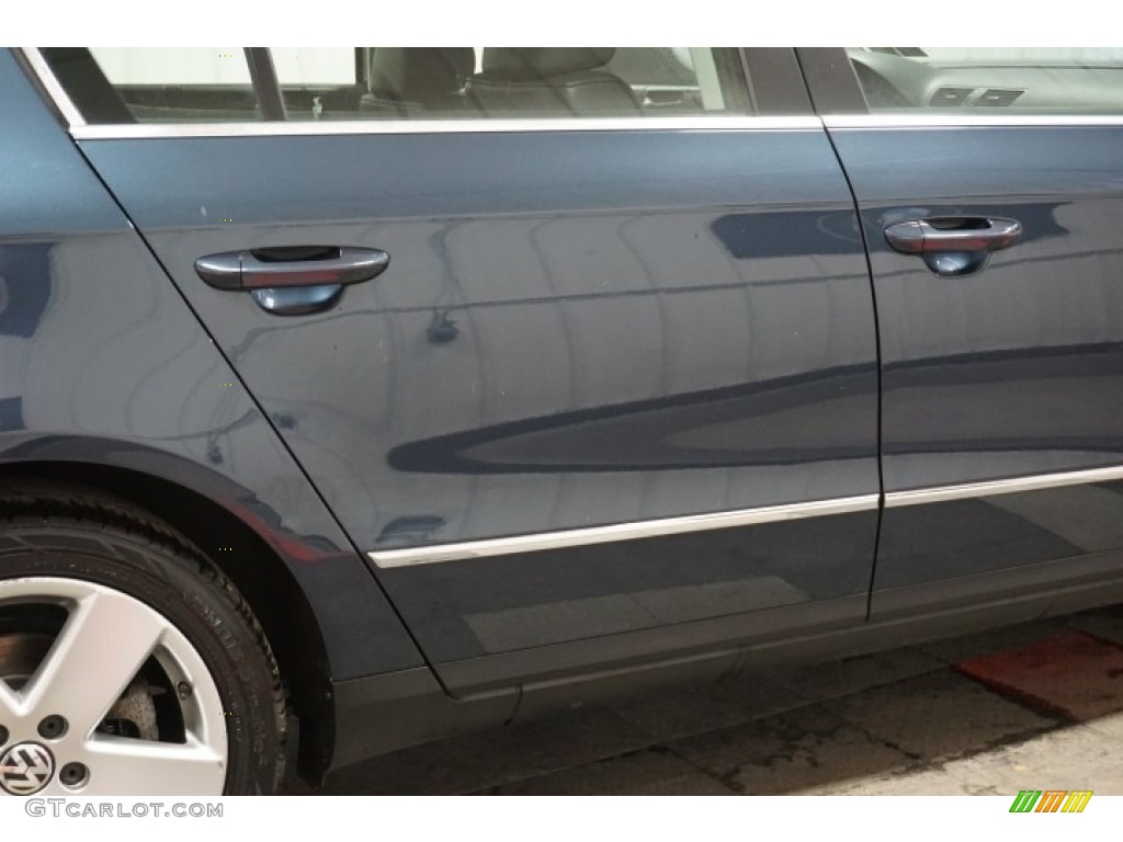 2008 Passat Komfort Sedan - Blue Graphite / Black photo #64